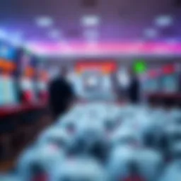 Visual representation of lottery number optimization