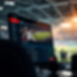 Dynamic interface of a live sports betting website