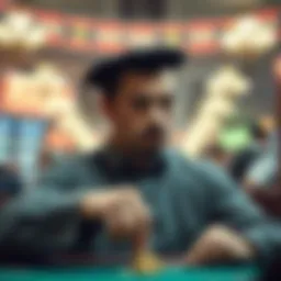 Historical representation of gambling culture